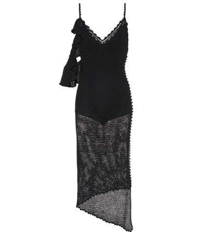 Magda Butrym Lanus Cotton And Silk-blend Dress