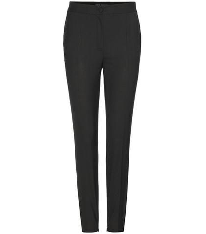 Balenciaga Cropped Wool Trousers