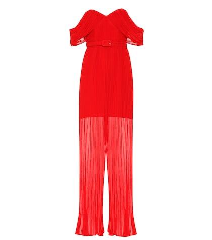Self-portrait Chiffon Jumpsuit