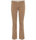 S Max Mara Feroce Cotton-blend Twill Pants