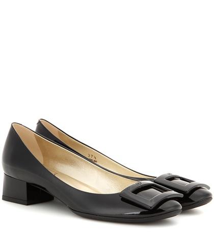 Carven Belle De Nuit Patent Leather Pumps