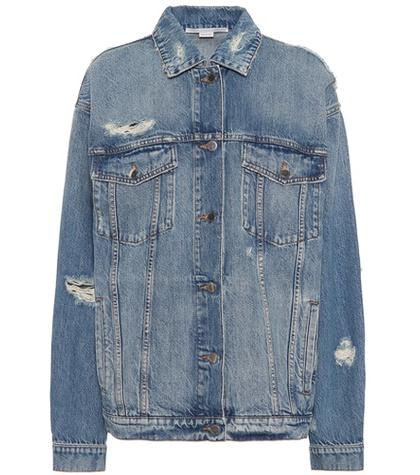 Stella Mccartney Distressed Denim Jacket