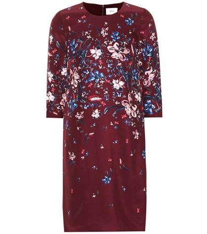 Erdem Emma Floral Silk Crêpe Shift Dress