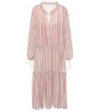 Gucci Striped Wool-blend Dress