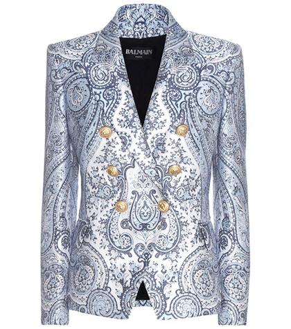 Balmain Jacquard Blazer