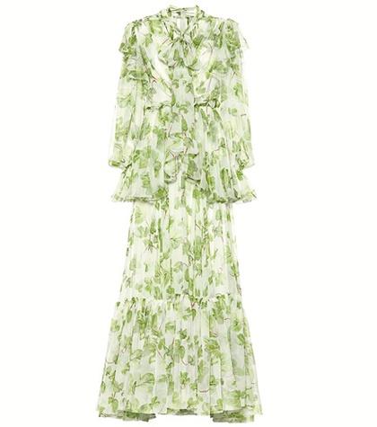 Dolce & Gabbana Silk Chiffon Gown