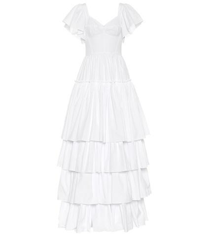 Dolce & Gabbana Tiered Cotton Dress