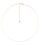 Stuart Weitzman Classic Wire Choker 14kt Gold Necklace