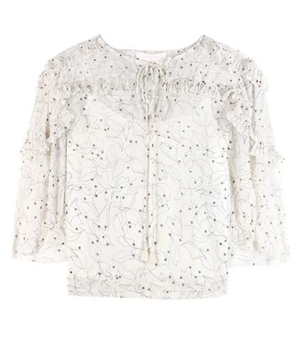 The Row Printed Blouse