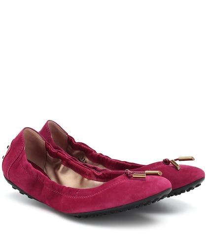 7 For All Mankind Suede Ballet Flats