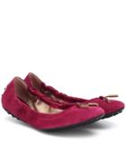 7 For All Mankind Suede Ballet Flats