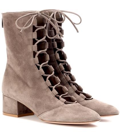 Maison Margiela Delia Suede Ankle Boots