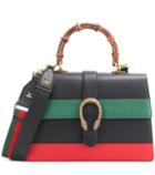 Gucci Dionysus Stripe Large Leather Shoulder Bag