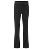 Grlfrnd Maria Rosa Cropped Suede Pants
