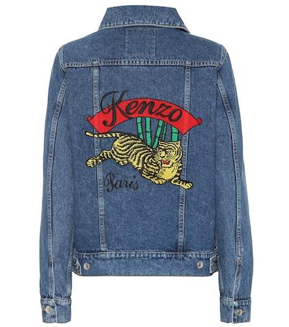Kenzo Embroidered Denim Jacket
