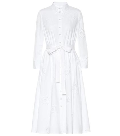 Carolina Herrera Cotton Midi Dress