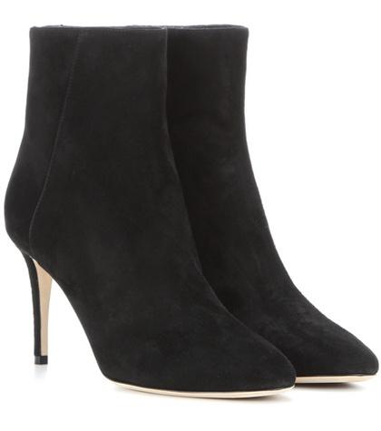 Jimmy Choo Duke 85 Suede Ankle Boots