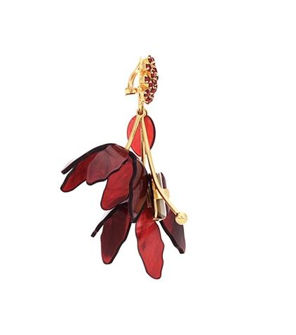 Marni Clip-on Earrings With Crystals