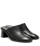 The Row Teatime Clog Leather Mules