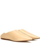 Acne Studios Amina Leather Babouche Slippers