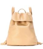 The Row Leather Backpack Bag