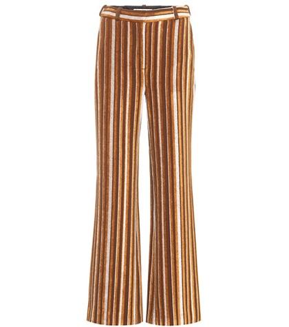 Fendi Tessel Wool-blend Trousers