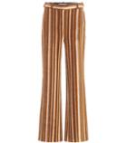 Fendi Tessel Wool-blend Trousers