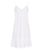 Msgm Cotton Eyelet Slip Dress