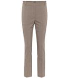 Valentino Garavani Checked Cotton-blend Pants