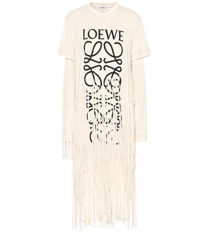 Loewe Cotton And Silk Dress