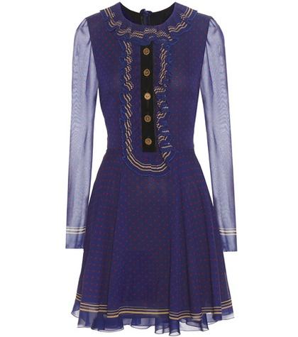 Philosophy Di Lorenzo Serafini Printed Silk Dress