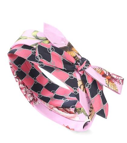 Eytys Printed Silk Headband
