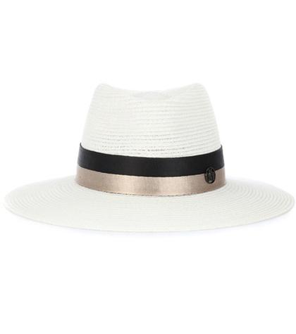 Maison Michel Charles Straw Fedora