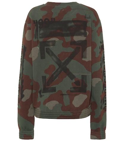 Philosophy Di Lorenzo Serafini Printed Cotton Sweatshirt