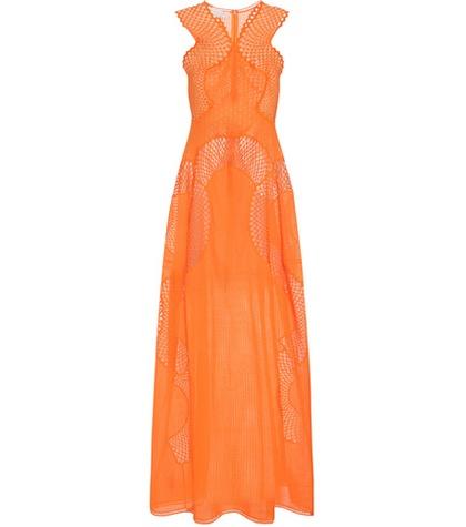 Stella Mccartney Cotton-blend Maxi Dress
