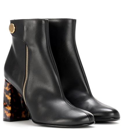 Stella Mccartney Faux Leather Ankle Boots