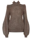 Brunello Cucinelli Ribbed Cold-shoulder Sweater