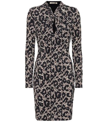 Roberto Cavalli Long-sleeved Minidress