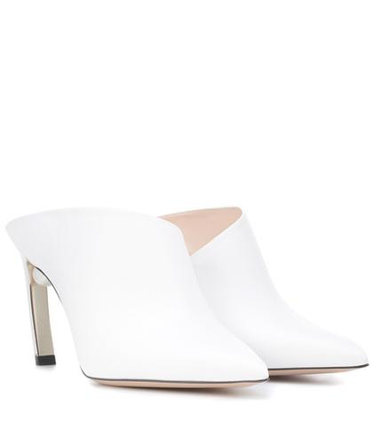 Nicholas Kirkwood Pearl Leather Mules
