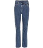 7 For All Mankind High-rise Straight-leg Pants
