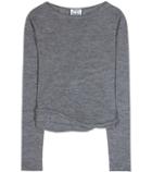 Ganni Janelle Alpaca And Wool-blend Sweater