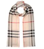 Burberry Wool And Silk Scarf