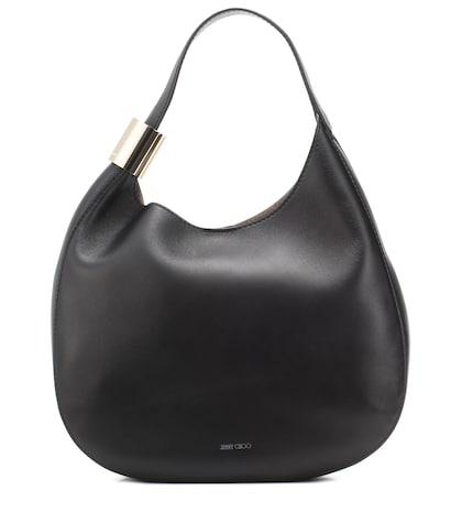 Attico Stevie Leather Shoulder Bag