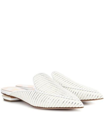 Acne Studios Beya Raffia Loafers