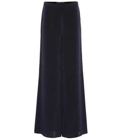 Max Mara Affetto Silk Palazzo Pants