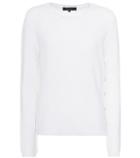 Jimmy Choo Girocollo Cashmere And Silk Sweater