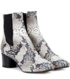 Isabel Marant Danelya Leather Ankle Boots