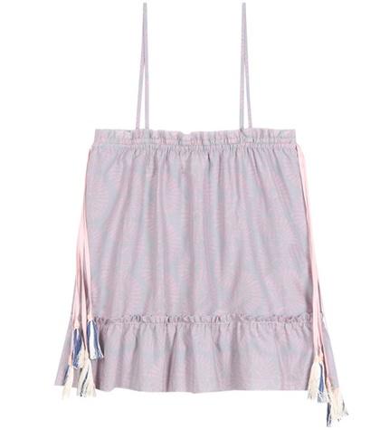 Lemlem Mbali Sun Cotton And Silk Top