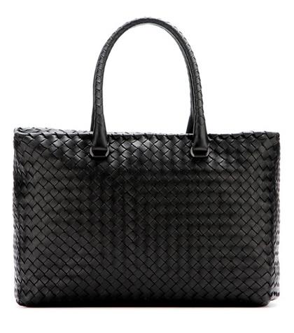Balenciaga Brick Intrecciato Leather Tote