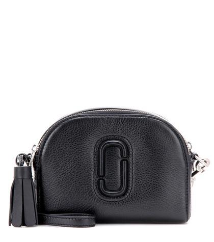 Mansur Gavriel Shutter Small Leather Crossbody Bag